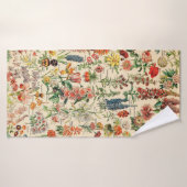 Vintage Blume Badehandtuch (Badehandtuch)
