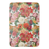 Vintage Blume Badematte (Vorderseite Vertikal)
