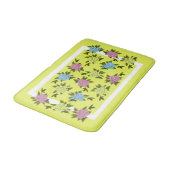 Vintage Blume Badematte