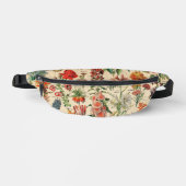 Vintage Blume Bauchtasche (Vorderseite)