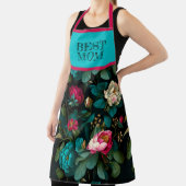 VINTAGE BLUME "BEST MAMA" SCHÜRZE (InSitu)