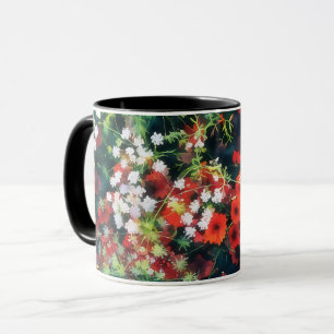 Vintage Blume Blumenkunst Tasse Cup