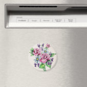 Vintage Blume Bouquet Magnet (In Situ (Geschirrspüler))