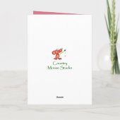 Vintage Blume Bouquet-Tochter Muttertag Karte (Rückseite)