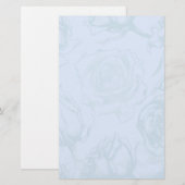 Vintage Blume Briefpapier (Vorne/Hinten)