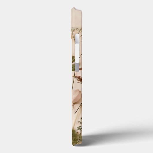 Vintage Blume Case-Mate iPhone Hülle (Rückseite / Links)