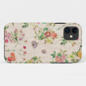 Vintage Blume Case-Mate iPhone Hülle (Rückseite (Horizontal))