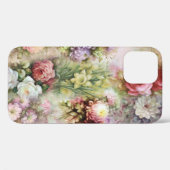 Vintage Blume Case-Mate iPhone Hülle (Rückseite (Horizontal))