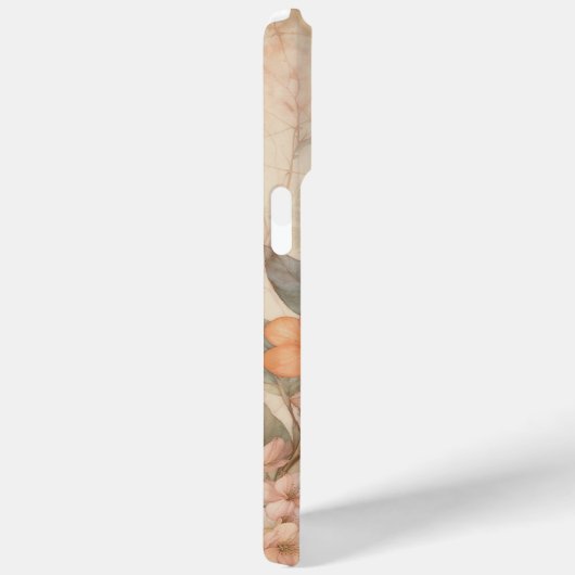 Vintage Blume Case-Mate iPhone Hülle (Rückseite / Rechts)