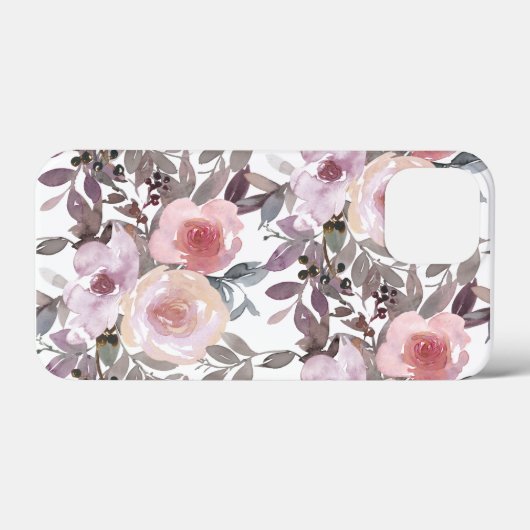 Vintage Blume Case-Mate iPhone Hülle (Rückseite (Horizontal))