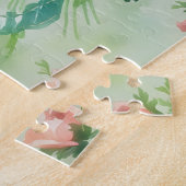 Vintage Blume Chic Garden Puzzle (Seite)