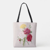 Vintage Blume drucken Tasche (Rückseite)