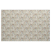 Vintage Blume durch Adolphe Millot Muster Stoff (Fat Quarter (45,7 x 55,9 cm))