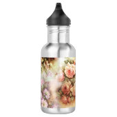 Vintage Blume Edelstahlflasche (Rechts)