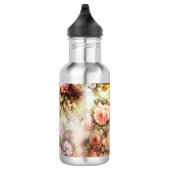 Vintage Blume Edelstahlflasche (Rechts)