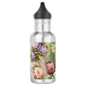 Vintage Blume Edelstahlflasche (Links)