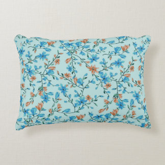 Vintage Blume. Einfaches blumengeschmücktes Ambien Dekokissen