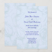 Vintage Blume Einladung (Vorne/Hinten)