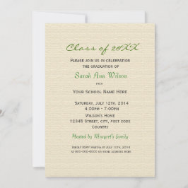 Vintage Blume Einladung