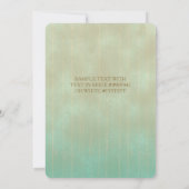 Vintage Blume - Einladungskarte Einladung (Rückseite)