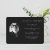 Vintage Blume elegante Beerdigung (Stehend Vorderseite)