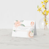 Vintage Blume elegante Beerdigung Karte (Gelbe Blume)