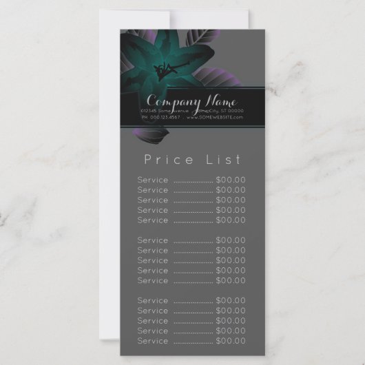 Vintage Blume Eleganz (Vorderseite)