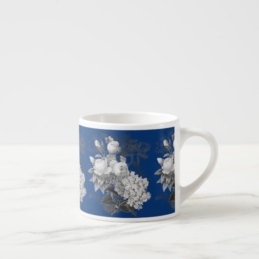 Vintage Blume Espresso Cup Espressotasse (Rechts)