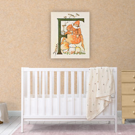 Vintage Blume Fairy Alphabet Poster