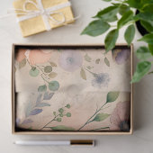 Vintage Blume Fairy & Niedlich Kitten Decoupage Seidenpapier (Geschenk)