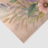 Vintage Blume Fairy & Niedlich Kitten Decoupage Seidenpapier (Ausschnitt)