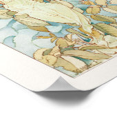 Vintage Blume Fairy Poster (Ecke)