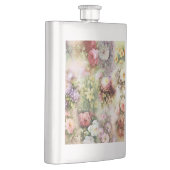 Vintage Blume Flachmann (Rechts)