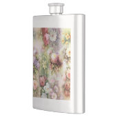 Vintage Blume Flachmann (Links)