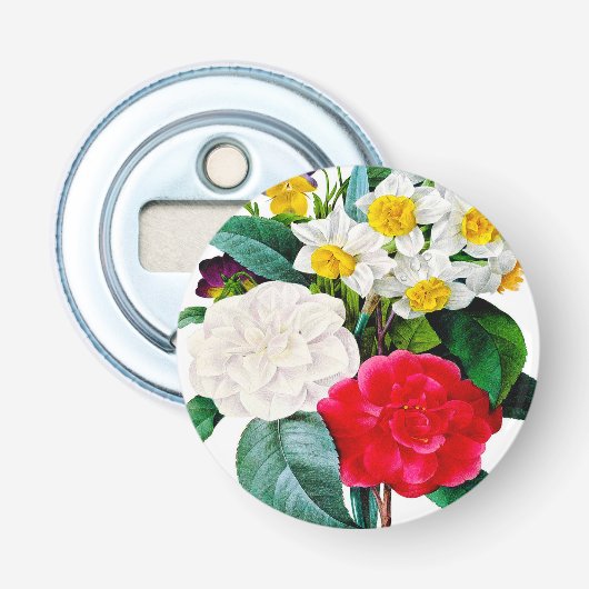 Vintage Blume Flaschenöffner (Vorderseite)