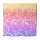 Vintage Blume Fliese (Vorderseite)