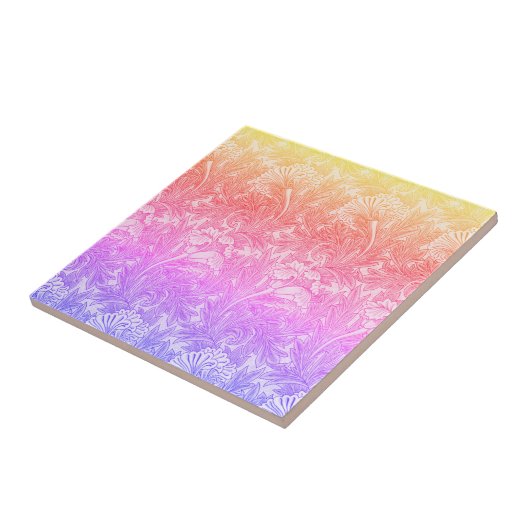 Vintage Blume Fliese (Seite)