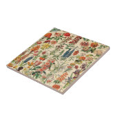Vintage Blume Fliese (Seite)