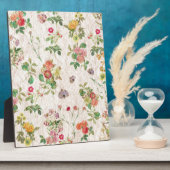 Vintage Blume Fotoplatte (Seite)