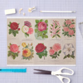 Vintage Blume für Decoupage oder Collage Paper Seidenpapier (Handwerk)