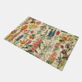 Vintage Blume Fußmatte (Schrägansicht)