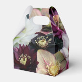 Vintage Blume Geschenkschachtel (Rückseite)