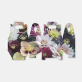 Vintage Blume Geschenkschachtel (Ungefaltet)