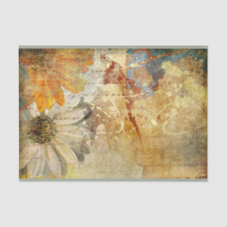 Vintage Blume - Gewebepapier Seidenpapier