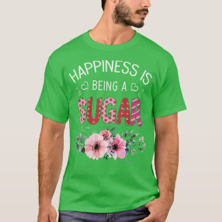 Vintage Blume Glück ist ein Zuckerhut Retro Wi T-Shirt
