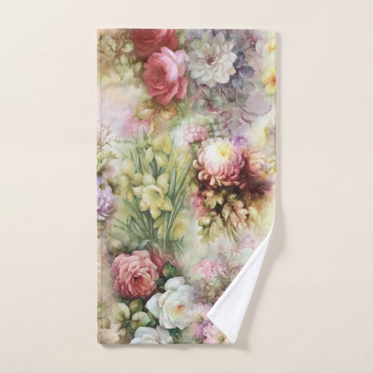 Vintage Blume Handtuch (Handtuch)