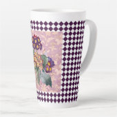 Vintage Blume Harlequin Milchtasse (Rechte Ecke)