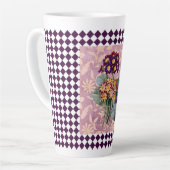 Vintage Blume Harlequin Milchtasse (Linke Ecke)