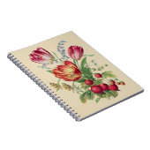 VINTAGE BLUME I NOTIZBLOCK (Rechte Seite)