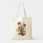 VINTAGE BLUME I TRAGETASCHE (Rückseite)
